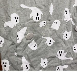 NWT Dog Pajama Costume XXL - Ghosts Gray White. Super Cute.